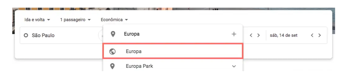 Expanda suas possibilidades de destino no Google Flights