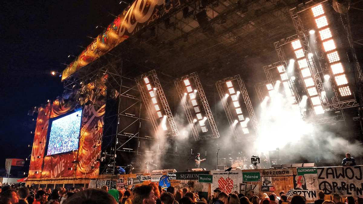 O Pol’and’Rock Festival na Polônia