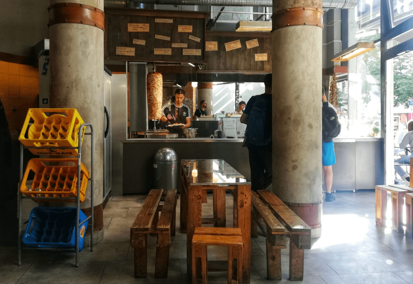 K’UPS Gemüsekebap: um döner kebab que se destaca na cidade dos kebabs