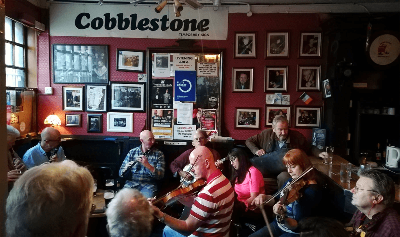 The Cobblestone: um autêntico pub irlandês