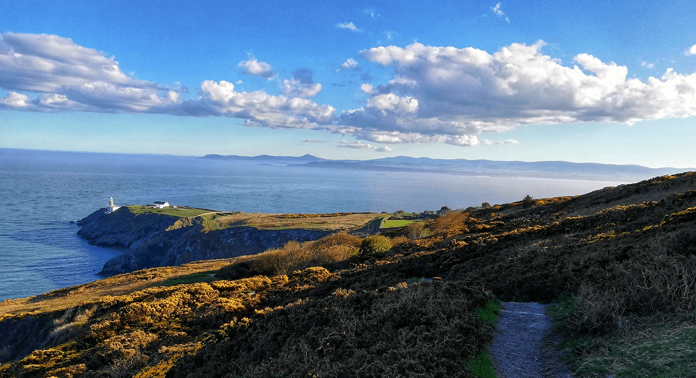 Trilhas de Howth em Dublin